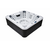 Wellness Tub Infinity Spa 006 Dark Grey - 3 Persoons Jacuzzi - Wellness Tub