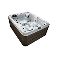 Wellness Tub Infinity Spa 006 - Luxe en Energiezuinige 3-Persoons Jacuzzi - Teak