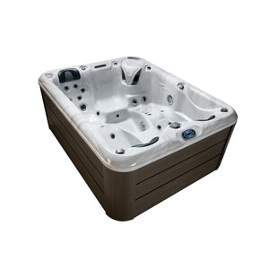 Infinity Spa 006 Teak - 3 Persoons Jacuzzi - Wellness Tub