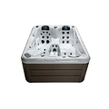 Wellness Tub Infinity Spa 006 - Luxe en Energiezuinige 3-Persoons Jacuzzi - Teak