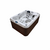 Wellness Tub Infinity Spa 007 Brown – 2-Persoons Jacuzzi – Wellness Tub