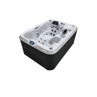Infinity Spa 007 Dark Grey – 2-Persoons Jacuzzi – Wellness Tub