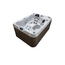 Wellness Tub Infinity Spa 007 – Luxe en Compacte 2-Persoons Jacuzzi – Teak