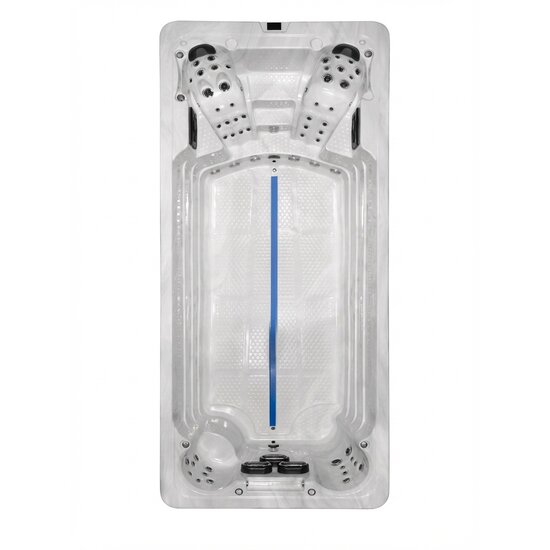 Wellness Tub Wellness Tub Infinity 400 Zwemspa - 4000×2300×1500 mm, tot 60 jets, 4 kleuropties