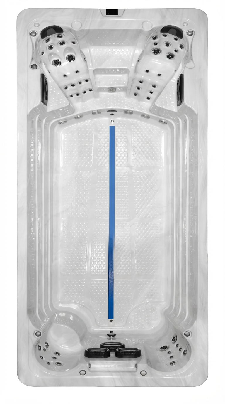 Wellness Tub Infinity 595 Zwemspa - 5950×2300×1500 mm - Wellness Tub