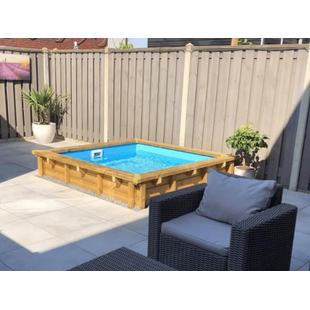 Interline Zwembad Bali 210 x 210 x 78 cm - inclusief pakket