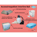 Interline  Interline Zwembad Bali 210 x 210 x 78 cm - inclusief pakket