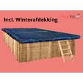 Interline  Zwembad Bali rechthoek 2,10x2,10m/0,78cm - Deluxe pakket