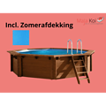 Interline  Zwembad Interline Bali rond 3,55m/1,16m - Premium pakket
