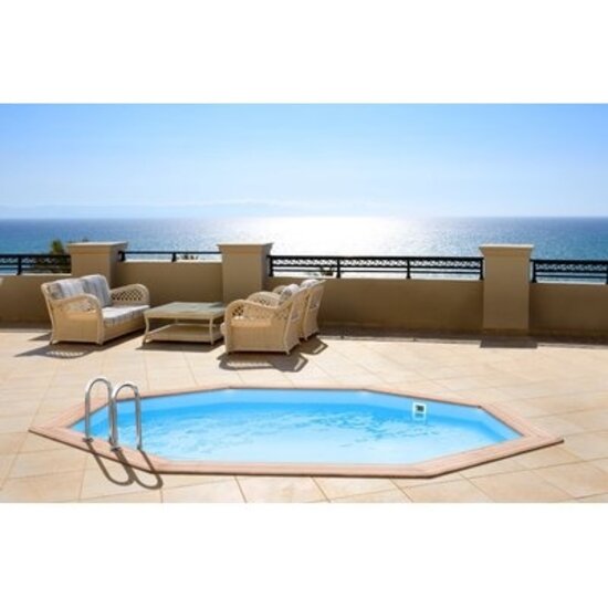 Interline  Zwembad Interline Bali rond 3,55m/1,16m - Premium pakket