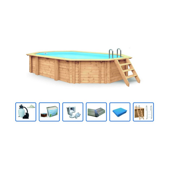 Interline  Interline Bali 4,60 x 2,85 m/1,36 m Deluxe Pakket