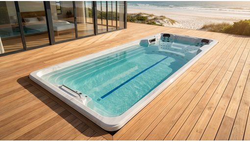 Zwemspa's in allerlei afmetingen