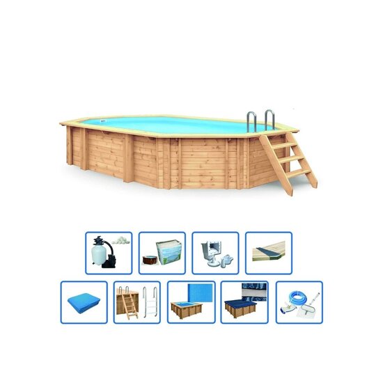 Interline  Interline Bali 4,60 x 2,85 m/1,36 m Premium Pakket