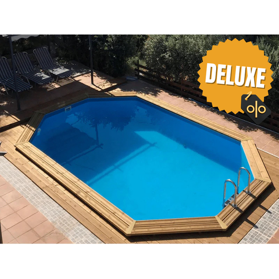 Interline  Interline Bali ovaal 6,40x4,00m/1,38m Deluxe pakket