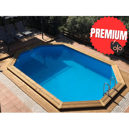 Interline  Interline Bali ovaal 6,40x4,00m/1,38m Premium pakket