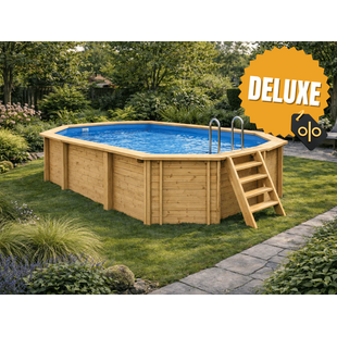 Interline Bali ovaal 8,40x4,90/1,36m Deluxe pakket