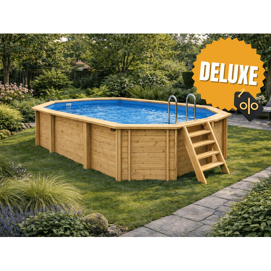 Interline  Interline Bali ovaal 8,40x4,90/1,36m Deluxe pakket