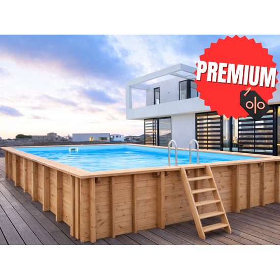 Interline  Interline Bali rechthoek 7,90x4,00m/1,38m Premium pakket