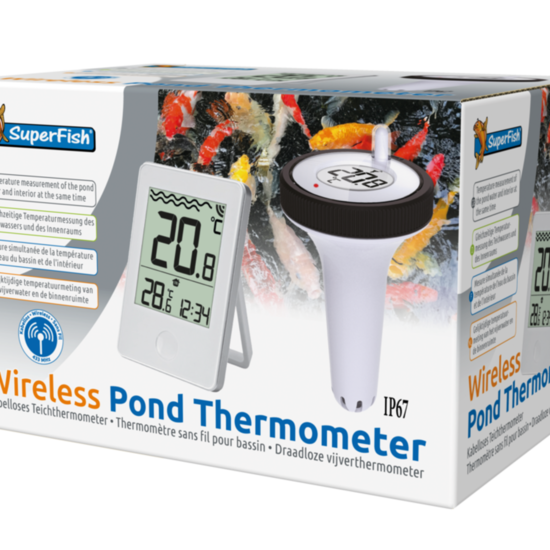 SuperFish  Superfish Draadloze Vijverthermometer