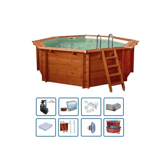 Interline  Interline Sumatra rond 5,30m/1,38m Deluxe pakket