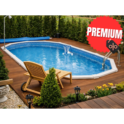 Interline Century ovaal 8,50×4,90m Premium pakket