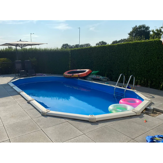 Interline  Interline Diana ovaal 7,30x3,60m - 132cm - Inclusief pakket