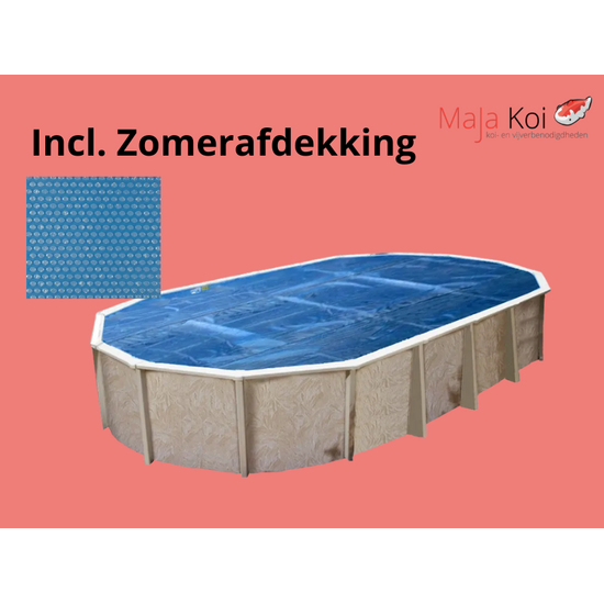 Interline  Interline Diana ovaal 8,50x4,90m - 132cm - Premium pakket