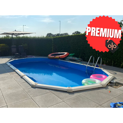 Interline Diana ovaal 8,50x4,90m - 132cm - Premium pakket