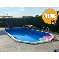 Interline Diana ovaal 8,50x4,90m - 132cm - Deluxe pakket