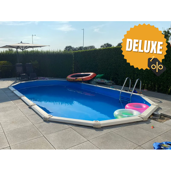 Interline  Interline Diana ovaal 8,50x4,90m - 132cm - Deluxe pakket