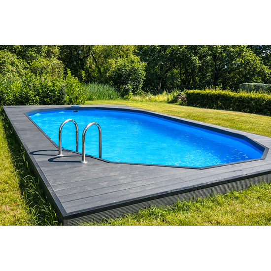 Interline  Interline Diana ovaal 8,50x4,90m - 132cm - Inclusief pakket