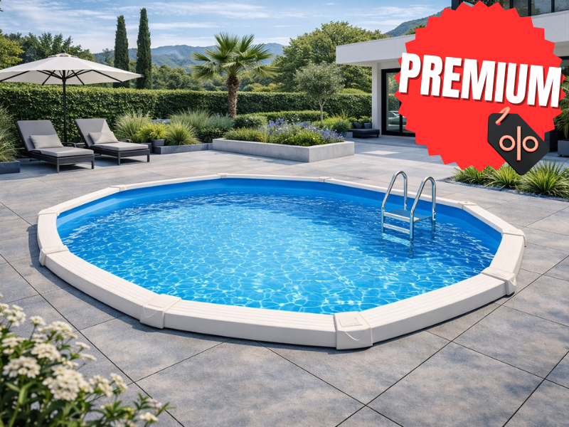 Interline Interline Diana rond 3,60m - 132cm - Premium pakket