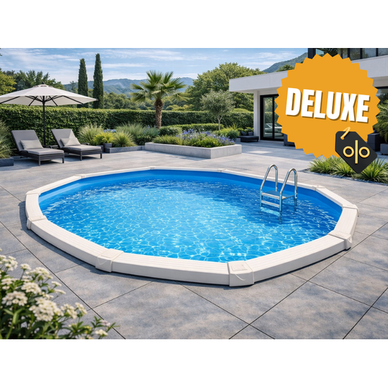 Interline  Interline Diana rond 3,60m - 132cm - Deluxe Pakket