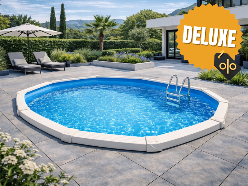 Interline Interline Diana rond 3,60m - 132cm - Deluxe Pakket