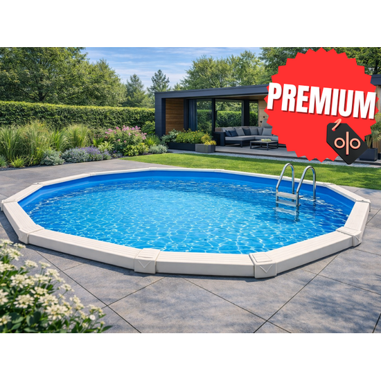 Interline  Interline Diana rond 4,90m - 132cm - Premium pakket