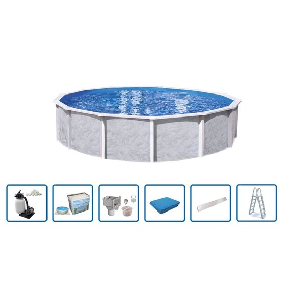 Interline  Interline Diana rond 4,90m - 132cm - Deluxe pakket