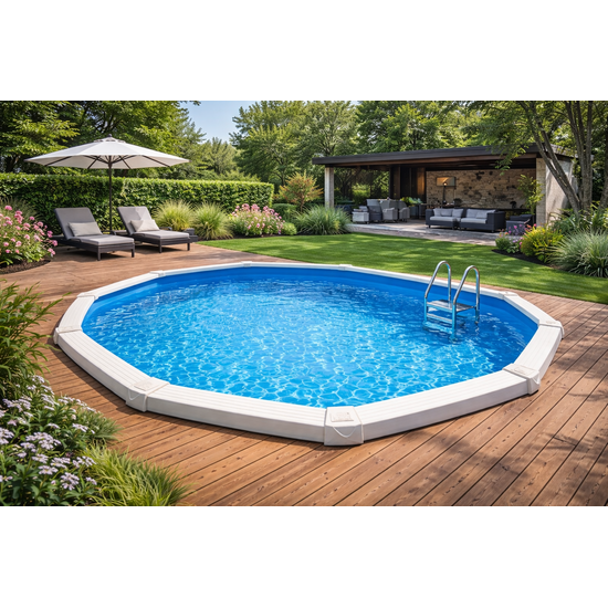 Interline  Interline Diana rond 4,90m - 132cm - Inclusief pakket