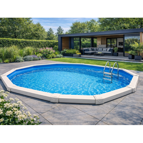 Interline  Interline Diana rond 4,90m - 132cm - Inclusief pakket