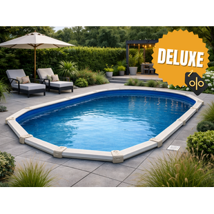 Interline Diana ovaal 8,50x4,90m - 132cm - Deluxe pakket