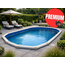 Interline  Interline Diana ovaal 8,50x4,90m - 132cm - Premium pakket