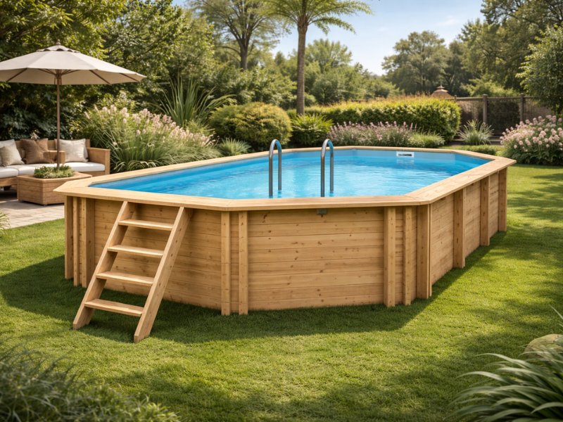Interline Interline Bali ovaal 8,40x4,90 - 1,36m - Inclusief Pakket