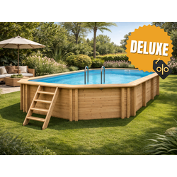 Interline Bali ovaal 8,40x4,90 - 1,36m - Deluxe Pakket