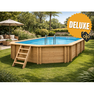Interline Bali ovaal 8,40x4,90 - 1,36m - Deluxe Pakket