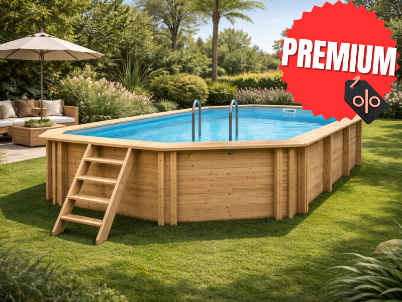 Interline Interline Bali ovaal 8,40x4,90 - 1,36m - Premium Pakket