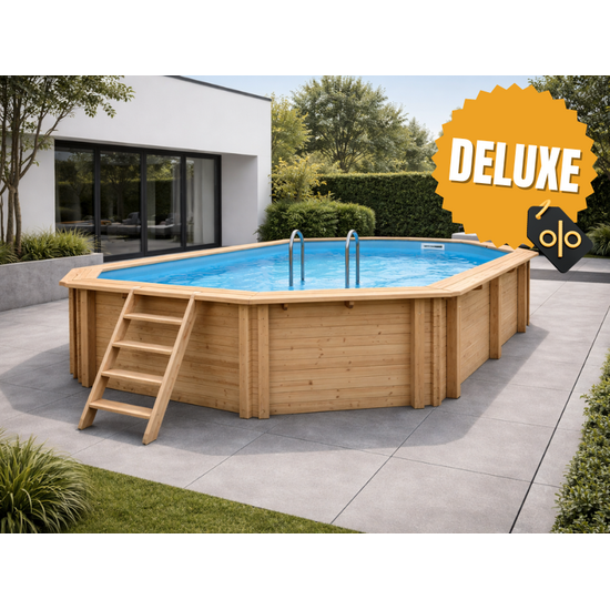 Interline  Interline Bali ovaal 6,40x4,00m - 1,38m - Deluxe Pakket