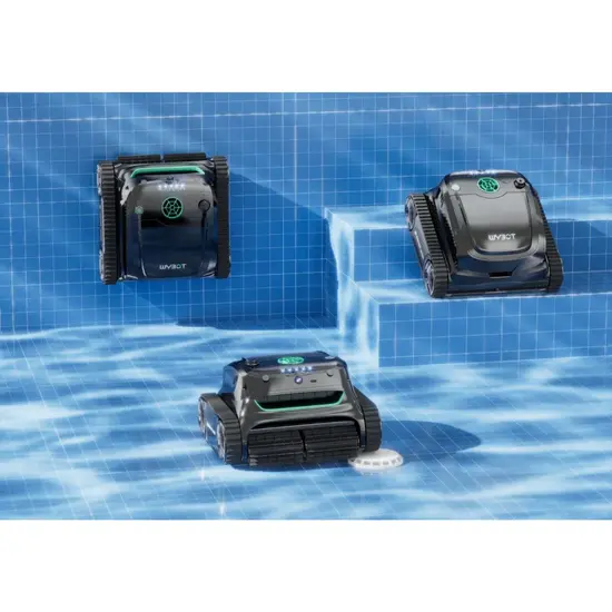 Wybot Wybot zwembadrobot S2 VISION | draadloos | max. zwembadgrootte 10 x 5 m