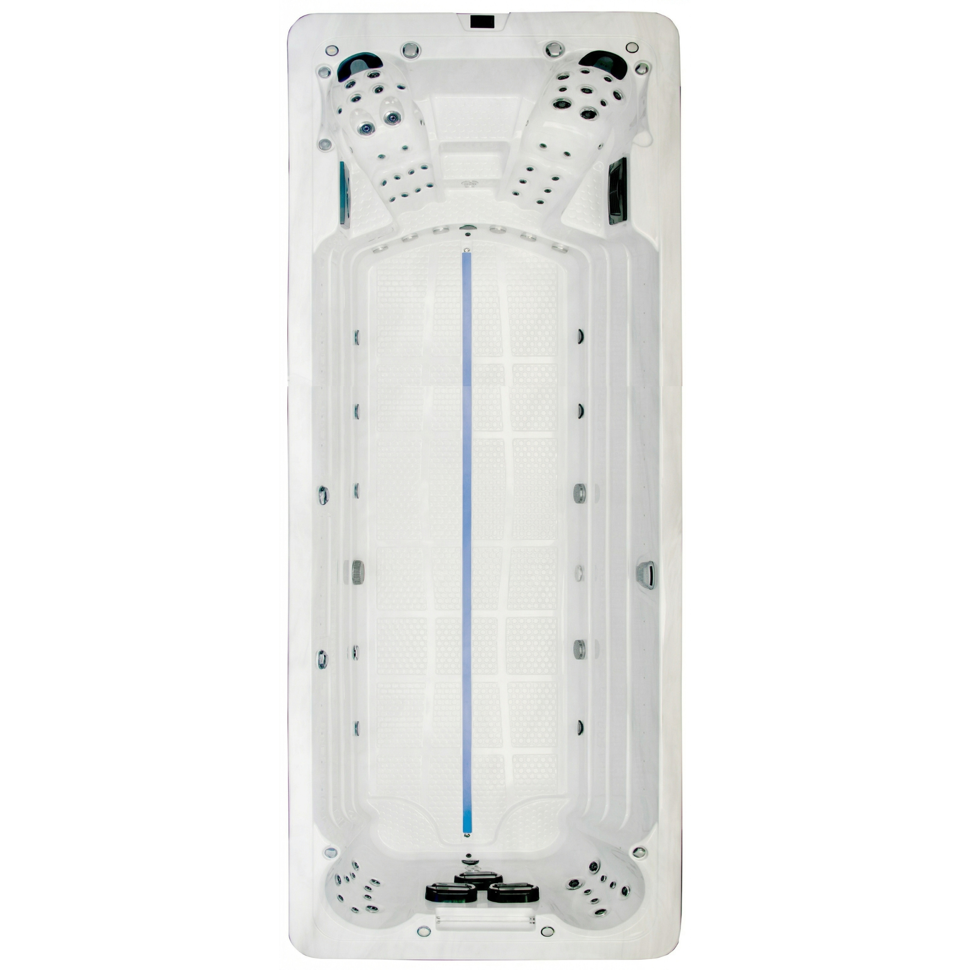 Wellness Tub Aquadance 800 Zwemspa - 8000×2300×1500 mm - Wellness Tub