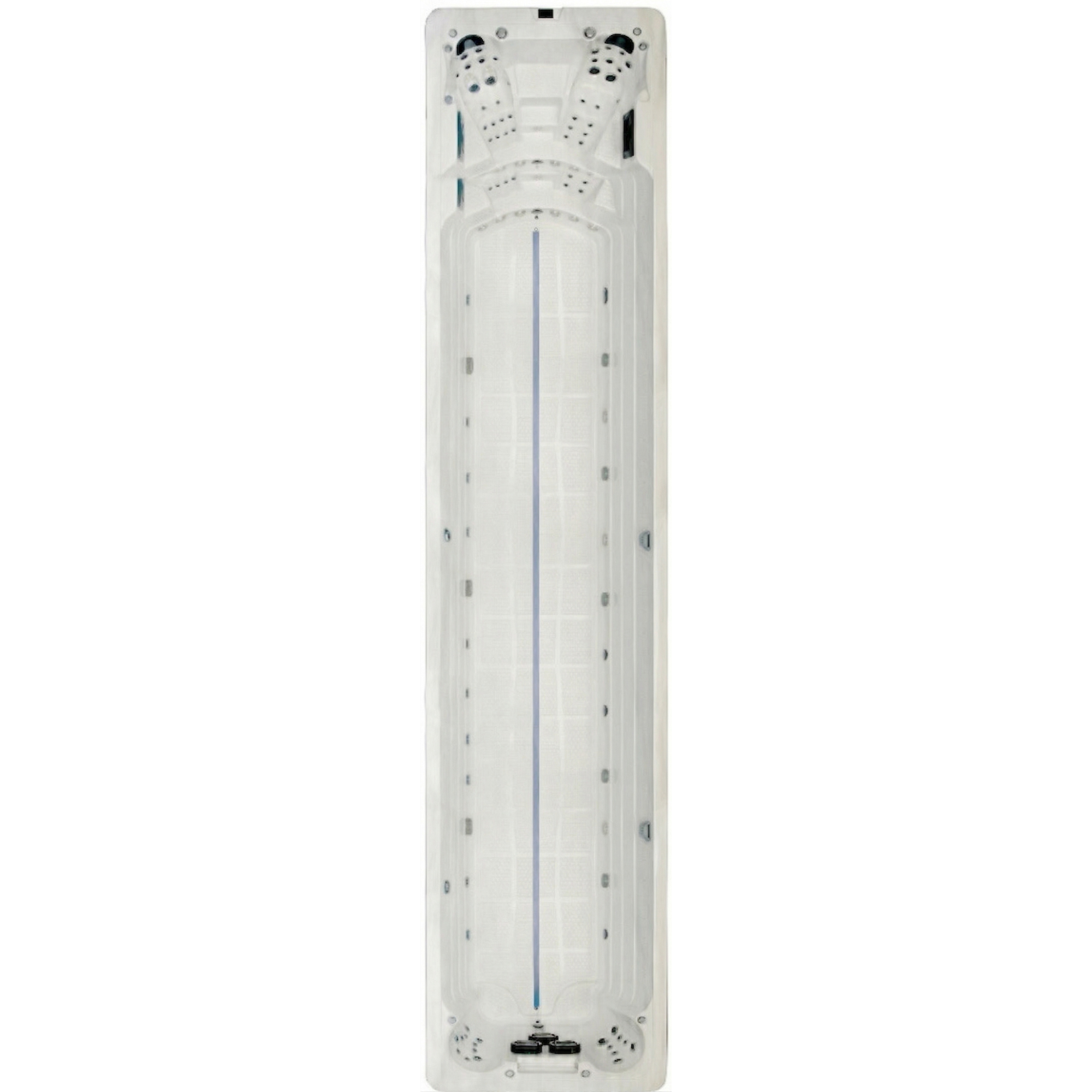 Wellness Tub Aquadance 1000 Zwemspa - 10000×2300×1500 mm - Wellness Tub