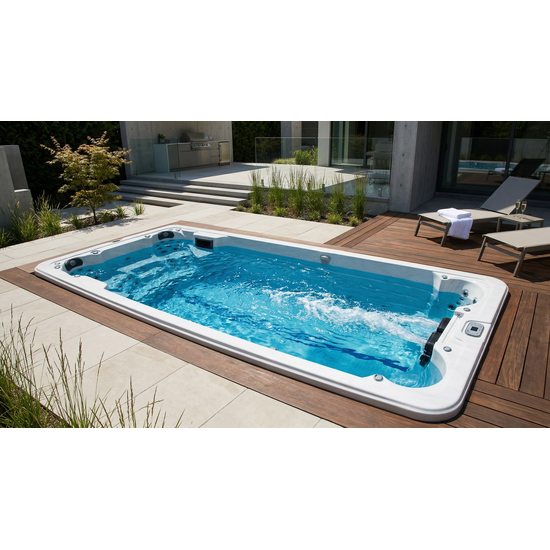 Wellness Tub Wellness Tub Swimdance 800 Zwemspa – 8000×2300×1500 mm, tot 62 jets, ruime zwemspa