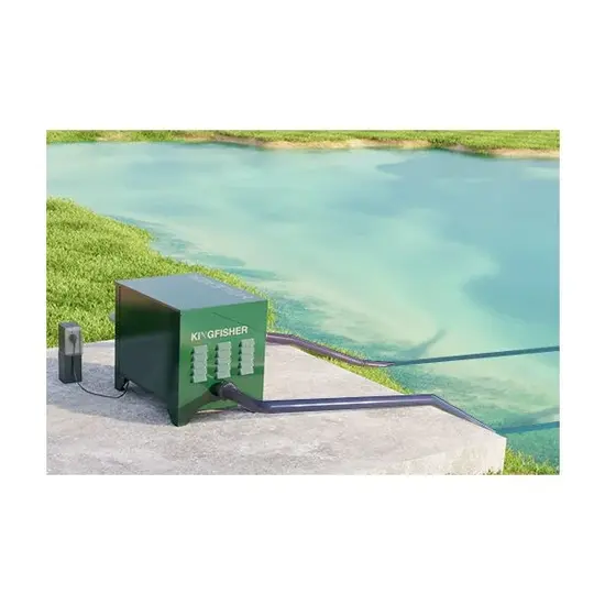 KingFisher Kingfisher Nanobubble Generator met Micro-Ozon en Zuurstofverrijking voor Vijvers en Kleine Meren